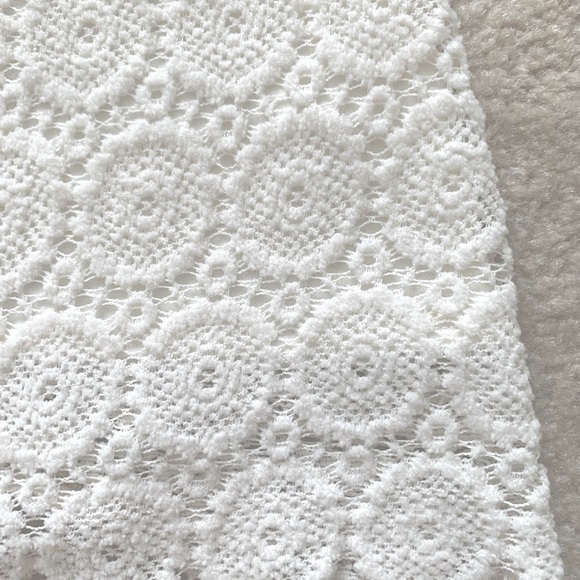 Rare Editions White Lace Long Sleeves Dress - Picture 5 of 8